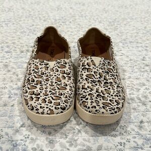Tom's Avalon Leopard Print Shoe